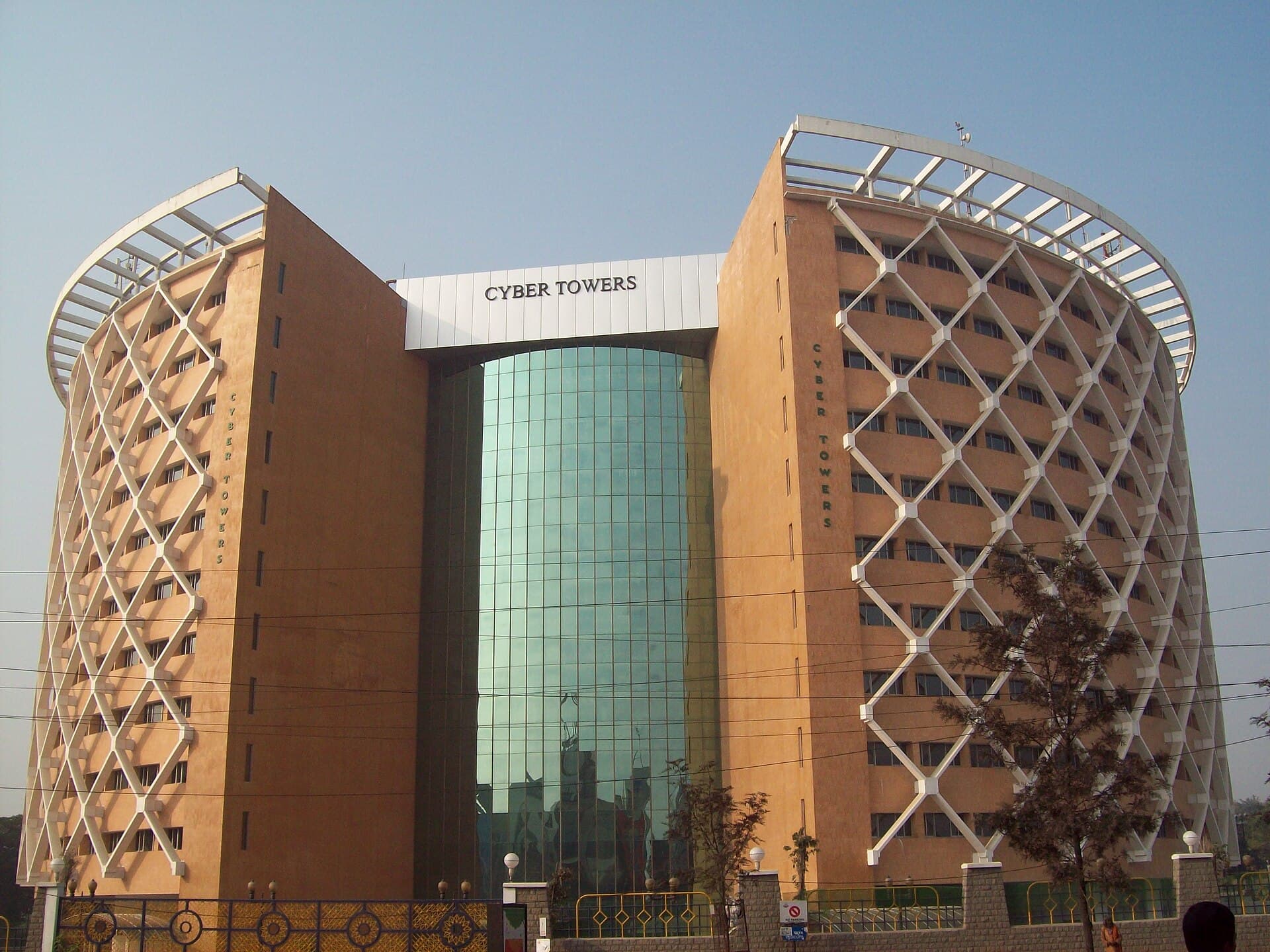 Cyber Towers building in HITEC City, Madhapur, Hyderabad